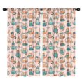 thumbnail image 1 of Blackout Kids Curtains,Cat and Sweater Pink Pattern Children's Insulated Curtains Set Of 2,Bedroom Essentials,Toddler Room Decor 42"x84", 1 of 5