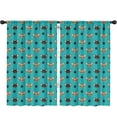 thumbnail image 1 of Blackout Kids Curtains,Chihuahua and Dog Paw Print Blue Children's Insulated Curtains Set Of 2,Bedroom Essentials,Toddler Room Decor 52"x84", 1 of 5