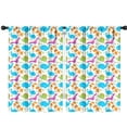 thumbnail image 1 of Blackout Kids Curtains,Colorful Cartoon Dinosaurs Pattern Childrens Insulated Curtains Set Of 2,Bedroom Essentials,Toddler Room Decor 42"x63", 1 of 5