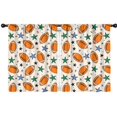 thumbnail image 1 of Blackout Kids Curtains,Colorful Footballs and Stars Pattern Childrens Insulated Curtains Set Of 2,Bedroom Essentials,Toddler Room Decor 42"x54", 1 of 5