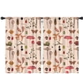 thumbnail image 1 of Blackout Kids Curtains,Colorful Mushroom Insect Light Pattern Childrens Insulated Curtains Set Of 2,Bedroom Essentials,Toddler Room Decor 42"x63", 1 of 5