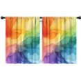 thumbnail image 1 of Blackout Kids Curtains,Colorful Tie Dye Blot Pattern Childrens Insulated Curtains Set Of 2,Bedroom Essentials,Toddler Room Decor 42"x54", 1 of 5