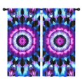 thumbnail image 1 of Blackout Kids Curtains,Colorful Tie Dye Mandala Pattern Childrens Insulated Curtains Set Of 2,Bedroom Essentials,Toddler Room Decor 42"x84", 1 of 5