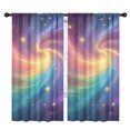 thumbnail image 1 of Blackout Kids Curtains,Colorful Tie Dye Nebula Pattern Childrens Insulated Curtains Set Of 2,Bedroom Essentials,Toddler Room Decor 42"x84", 1 of 5