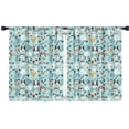 thumbnail image 1 of Blackout Kids Curtains,Cute Akita Dog Beagle Bulldog Rottweiler Dachshund Childrens Insulated Curtains Set Of 2,Bedroom Essentials,Toddler Room Decor 42"x54"(106x137cm), 1 of 4