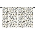 thumbnail image 1 of Blackout Kids Curtains,Cute Animal Dogs Childrens Insulated Curtains Set Of 2,Bedroom Essentials,Toddler Room Decor 42"x54"(106x137cm), 1 of 4