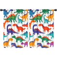 thumbnail image 1 of Blackout Kids Curtains,Cute Dinosaur Pattern Childrens Insulated Curtains Set Of 2,Bedroom Essentials,Toddler Room Decor 42x63in(106x160cm), 1 of 4