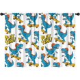 thumbnail image 1 of Blackout Kids Curtains,Cute Dinosaur Pattern Childrens Insulated Curtains Set Of 2,Bedroom Essentials,Toddler Room Decor 42x63in(106x160cm), 1 of 4