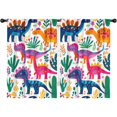 thumbnail image 1 of Blackout Kids Curtains,Cute Dinosaur Pattern Childrens Insulated Curtains Set Of 2,Bedroom Essentials,Toddler Room Decor 42x63in(106x160cm), 1 of 4