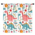 thumbnail image 1 of Blackout Kids Curtains,Cute Dinosaur Pattern Childrens Insulated Curtains Set Of 2,Bedroom Essentials,Toddler Room Decor 42x84in(106x213cm), 1 of 4