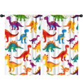 thumbnail image 1 of Blackout Kids Curtains,Cute Dinosaur Pattern Childrens Insulated Curtains Set Of 2,Bedroom Essentials,Toddler Room Decor 52x84in(132x213cm), 1 of 4