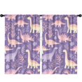 thumbnail image 1 of Blackout Kids Curtains,Cute Dinosaur Pattern Childrens Insulated Curtains Set Of 2,Bedroom Essentials,Toddler Room Decor 52x84in(132x213cm), 1 of 4