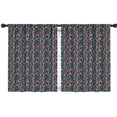 thumbnail image 1 of Blackout Kids Curtains,Dark Blue Bigfoot and Tree Pattern Childrens Insulated Curtains Set Of 2,Bedroom Essentials,Toddler Room Decor 42x54in(106x137cm), 1 of 5