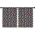thumbnail image 1 of Blackout Kids Curtains,Dark Blue Christmas Santa and Gnome Pattern Childrens Insulated Curtains Set Of 2,Bedroom Essentials,Toddler Room Decor 42"x54", 1 of 5
