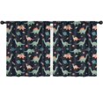 thumbnail image 1 of Blackout Kids Curtains,Dark Blue Dinosaurs Space Pattern Childrens Insulated Curtains Set Of 2,Bedroom Essentials,Toddler Room Decor 52"x63", 1 of 5