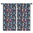 thumbnail image 1 of Blackout Kids Curtains,Dark Blue Little Princess Pattern Childrens Insulated Curtains Set Of 2,Bedroom Essentials,Toddler Room Decor 42"x84", 1 of 5