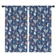 thumbnail image 1 of Blackout Kids Curtains,Dark Blue Princess Fairy Forest Pattern Childrens Insulated Curtains Set Of 2,Bedroom Essentials,Toddler Room Decor 42"x84", 1 of 5