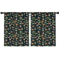 thumbnail image 1 of Blackout Kids Curtains,Dark Blue Tractor Boat Car Pattern Childrens Insulated Curtains Set Of 2,Bedroom Essentials,Toddler Room Decor 42"x54", 1 of 5