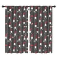 thumbnail image 1 of Blackout Kids Curtains,Dark Gray Christmas Gnome Pattern Childrens Insulated Curtains Set Of 2,Bedroom Essentials,Toddler Room Decor 42"x84", 1 of 5