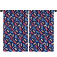 thumbnail image 1 of Blackout Kids Curtains,DarkBlue Dinosaurs Pattern Childrens Insulated Curtains Set Of 2,Bedroom Essentials,Toddler Room Decor 52"x84", 1 of 5