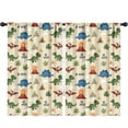 thumbnail image 1 of Blackout Kids Curtains,Dinosaur and BE WILD Pattern Childrens Insulated Curtains Set Of 2,Bedroom Essentials,Toddler Room Decor 52"x84", 1 of 5