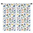 thumbnail image 1 of Blackout Kids Curtains,Dinosaur and Trees White Pattern Children's Insulated Curtains Set Of 2,Bedroom Essentials,Toddler Room Decor 42"x84", 1 of 5