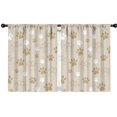 thumbnail image 1 of Blackout Kids Curtains,Dog Paw Footprint Childrens Insulated Curtains Set Of 2,Bedroom Essentials,Toddler Room Decor 42x54in(106x137cm), 1 of 4