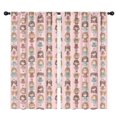 thumbnail image 1 of Blackout Kids Curtains,Doll Princess Pattern Childrens Insulated Curtains Set Of 2,Bedroom Essentials,Toddler Room Decor 42"x84", 1 of 5