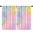 thumbnail image 1 of Blackout Kids Curtains,Dreamy Pastel Sky Childrens Insulated Curtains Set Of 2,Bedroom Essentials,Toddler Room Decor 52"x84", 1 of 5