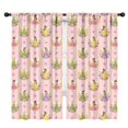 thumbnail image 1 of Blackout Kids Curtains,Floral Fairy Princess Pattern Childrens Insulated Curtains Set Of 2,Bedroom Essentials,Toddler Room Decor 42"x84", 1 of 5