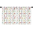 thumbnail image 1 of Blackout Kids Curtains,Flower Fairy Princess Pattern Childrens Insulated Curtains Set Of 2,Bedroom Essentials,Toddler Room Decor 52"x63", 1 of 5