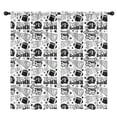 thumbnail image 1 of Blackout Kids Curtains,Football Words Pattern Childrens Insulated Curtains Set Of 2,Bedroom Essentials,Toddler Room Decor 42"x84", 1 of 5
