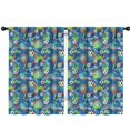 thumbnail image 1 of Blackout Kids Curtains,Football and Splash Blue Pattern Children's Insulated Curtains Set Of 2,Bedroom Essentials,Toddler Room Decor 42"x63", 1 of 5