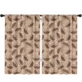 thumbnail image 1 of Blackout Kids Curtains,Football with Symbols Pattern Childrens Insulated Curtains Set Of 2,Bedroom Essentials,Toddler Room Decor 52"x84", 1 of 5