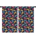 thumbnail image 1 of Blackout Kids Curtains,Game Controller Black Pattern Children's Insulated Curtains Set Of 2,Bedroom Essentials,Toddler Room Decor 52"x84", 1 of 5