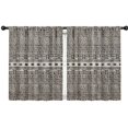 thumbnail image 1 of Blackout Kids Curtains,Geometric Diamond Striped Pattern Childrens Insulated Curtains Set Of 2,Bedroom Essentials,Toddler Room Decor 42x54in(106x137cm), 1 of 5