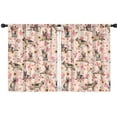 thumbnail image 1 of Blackout Kids Curtains,German Shepherd Dog and Flower Childrens Insulated Curtains Set Of 2,Bedroom Essentials,Toddler Room Decor 42x54in(106x137cm), 1 of 4