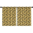 thumbnail image 1 of Blackout Kids Curtains,Gold Cartoon Unicorn Pattern Childrens Insulated Curtains Set Of 2,Bedroom Essentials,Toddler Room Decor 42"x54", 1 of 5