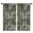 thumbnail image 1 of Blackout Kids Curtains,Green Camo Digital Pixel Pattern Childrens Insulated Curtains Set Of 2,Bedroom Essentials,Toddler Room Decor 42"x84", 1 of 5