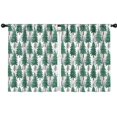 thumbnail image 1 of Blackout Kids Curtains,Green Christmas Tree Pattern Childrens Insulated Curtains Set Of 2,Bedroom Essentials,Toddler Room Decor 42"x54", 1 of 5