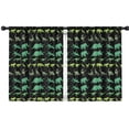 thumbnail image 1 of Blackout Kids Curtains,Green Dinosaurs MultiShapes Pattern Childrens Insulated Curtains Set Of 2,Bedroom Essentials,Toddler Room Decor 42"x54", 1 of 5