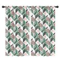 thumbnail image 1 of Blackout Kids Curtains,Green Pink Geometric Pattern Childrens Insulated Curtains Set Of 2,Bedroom Essentials,Toddler Room Decor 42"x84", 1 of 5