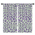 thumbnail image 1 of Blackout Kids Curtains,Green and Purple Of Leopard Print Childrens Insulated Curtains Set Of 2,Bedroom Essentials,Toddler Room Decor 42"x84", 1 of 5