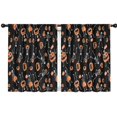 thumbnail image 1 of Blackout Kids Curtains,Halloween Skeletons and Pumpkins Childrens Insulated Curtains Set Of 2,Bedroom Essentials,Toddler Room Decor 42"x54", 1 of 5