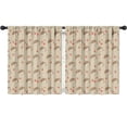 thumbnail image 1 of Blackout Kids Curtains,Hedgehog Pattern Childrens Insulated Curtains Set Of 2,Bedroom Essentials,Toddler Room Decor 52"x63"(132x160cm), 1 of 4