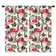thumbnail image 1 of Blackout Kids Curtains,Hedgehogs and Red Mushrooms Pattern Childrens Insulated Curtains Set Of 2,Bedroom Essentials,Toddler Room Decor 42"x84"(106x213cm), 1 of 4