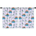 thumbnail image 1 of Blackout Kids Curtains,Lavender Dinosaurs Hatching Eggs Childrens Insulated Curtains Set Of 2,Bedroom Essentials,Toddler Room Decor 42"x54", 1 of 5