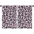 thumbnail image 1 of Blackout Kids Curtains,Leopard Print Childrens Insulated Curtains Set Of 2,Bedroom Essentials,Toddler Room Decor 42"x63"(106x160cm), 1 of 4