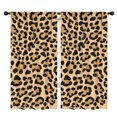 thumbnail image 1 of Blackout Kids Curtains,Leopard Print Childrens Insulated Curtains Set Of 2,Bedroom Essentials,Toddler Room Decor 42"x84"(106x213cm), 1 of 4