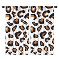 thumbnail image 1 of Blackout Kids Curtains,Leopard Print Childrens Insulated Curtains Set Of 2,Bedroom Essentials,Toddler Room Decor 42"x84"(106x213cm), 1 of 4